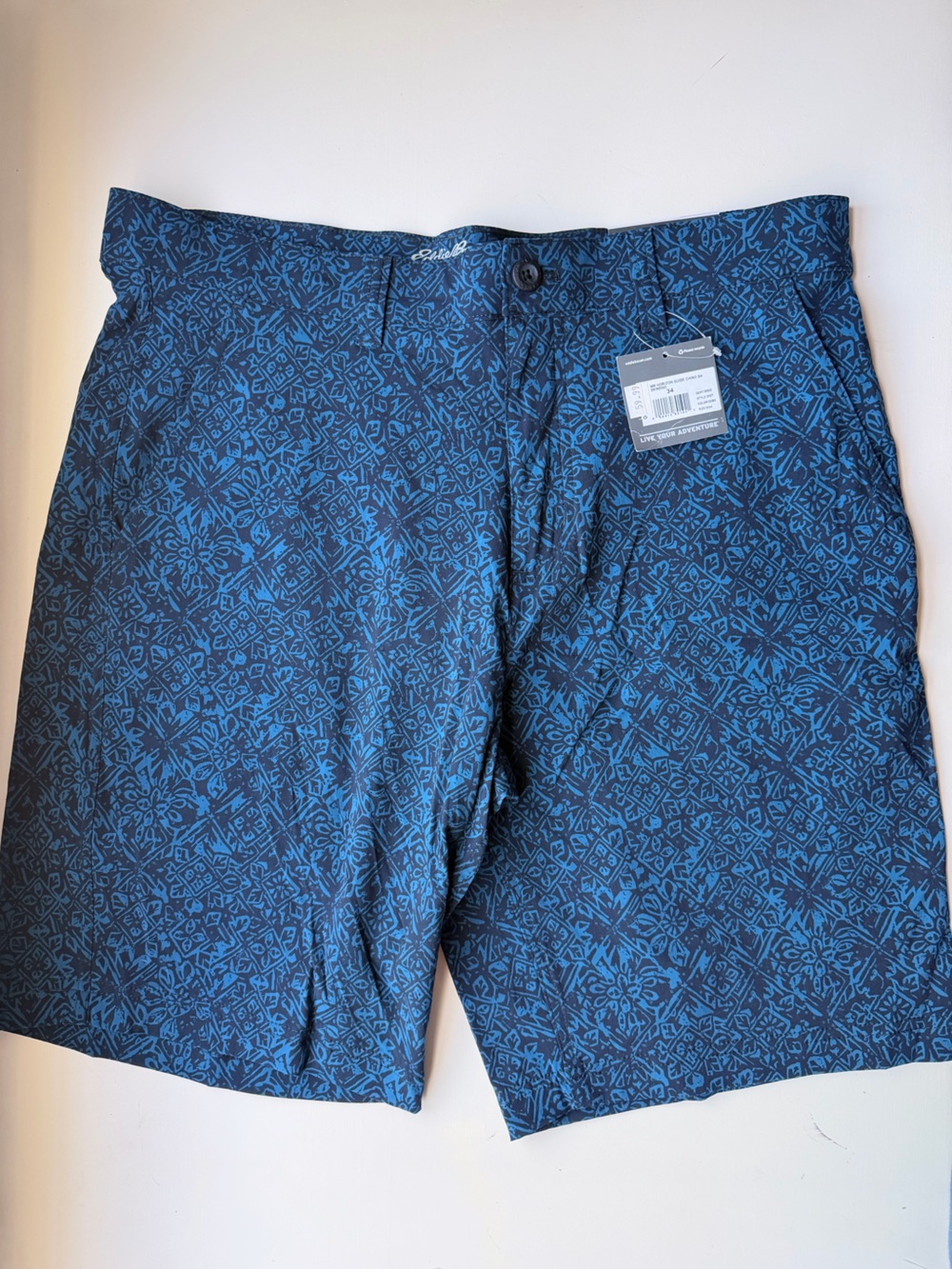 NWT men’s Eddie Bauer horizon guide chino shorts size 34
